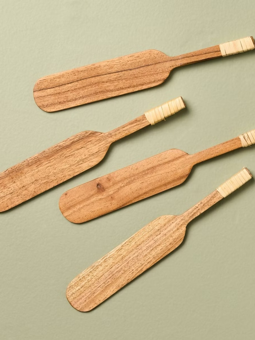 HEARTH & HAND NWT 4pc wood jam utensils